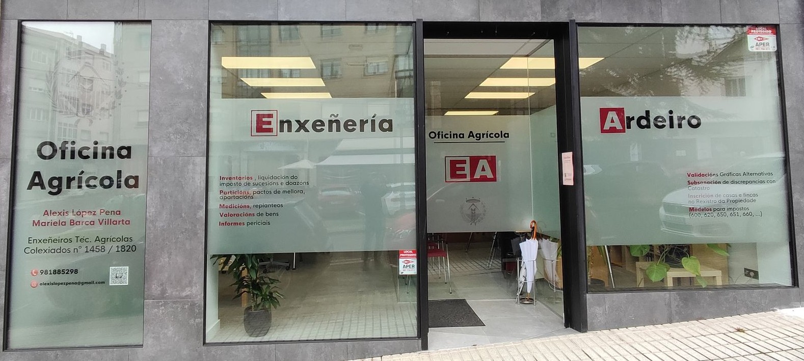 Enxeñería Ardeiro — Av. Santiago, 14 Baixo, Negreira